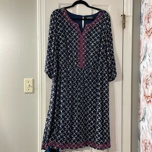 Market & Spruce midi dress 3/4 sleeve only worn a time or two